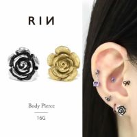 バラ薔薇ローズボディピアス軟骨ピアス量産型ゴシック可愛いアクセサリーインナーコンク大ぶりV系地雷系「BP」「NAN」「cr」