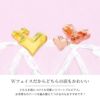 軟骨ピアスかわいいハートWフェイス つけっぱなし 金属アレルギー対応 大小 はーとキュートストレートバーベル16ゲージ14ゲージ16G 14G シンプル 上品 小さい ミニ ボディピアス専門店凛 RIN ボディー トラガス ヘリックス