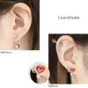 バナナバーベルへそピアスボディピアス14G16G18Gファーストピアス軟骨ピアス眉唇鼻スクランパーダイスルークロックサーフェイスピアッシングサージカルステンレスかわいいボディーピアスカーブドバーベル