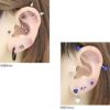 バナナバーベルへそピアスボディピアス14G16G18Gファーストピアス軟骨ピアス眉唇鼻スクランパーダイスルークロックサーフェイスピアッシングサージカルステンレスかわいいボディーピアスカーブドバーベル