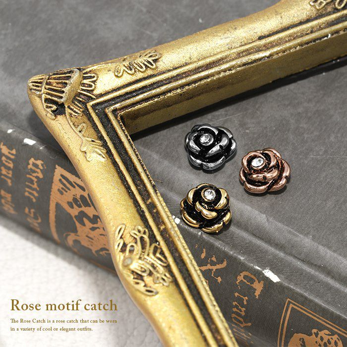12G 14G 16G 18G キャッチ パーツ ネジ式 バラ 薔薇 ボール パーツ カスタマイズ ボディピアス ボディーピアス ボディピ ピアス ボディ かわいい 14ゲージ 16ゲージ おしゃれ アクセサリー ピアスキャッチ 軟骨ピアス 軟骨用 12ゲージ 18ゲージ