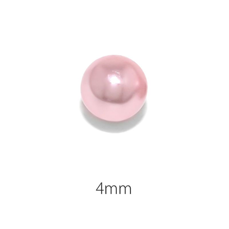 パールキャッチ・ピンク・4mm