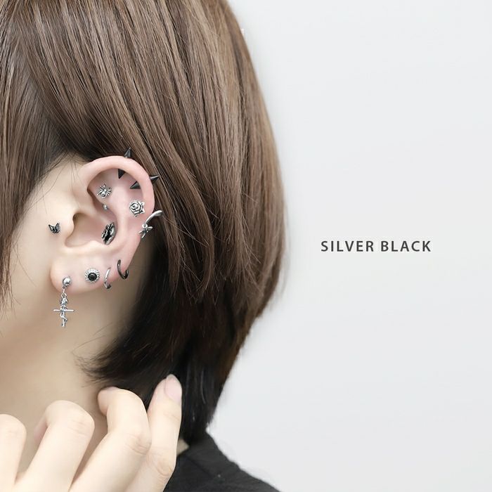 12G・14G・16G・18G キャッチ ゲージカスタマイズボディピアスボディーピアスボディピピアス ボディかわいい14ゲージおしゃれアクセサリーピアスキャッチ軟骨ピアス軟骨用12ゲージパーツピアスパーツ18ゲージラブレット