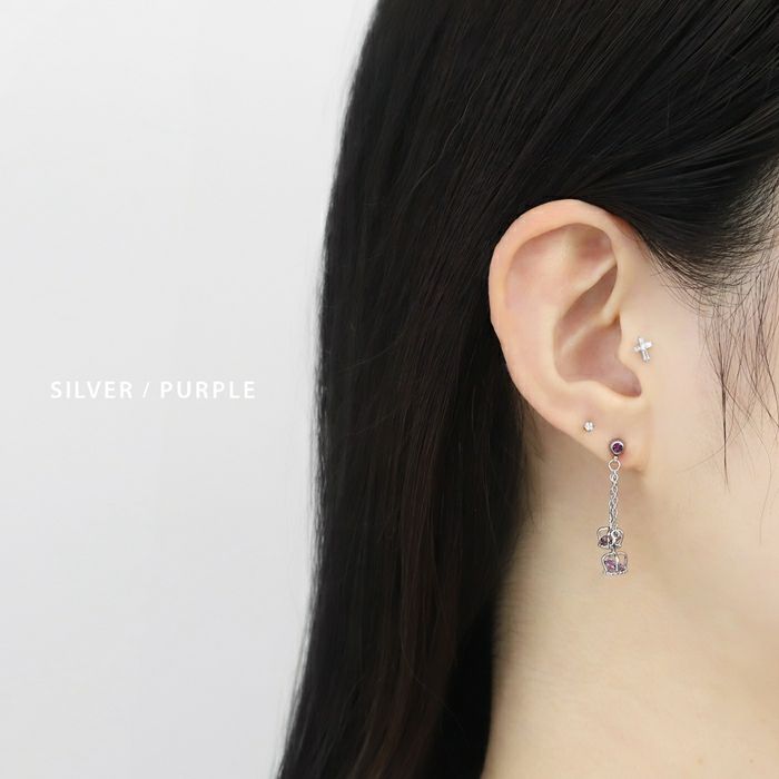 Gちゃん❤️ 14kgf ピアス 14kgf はなびらケシパールフックピアス | gran