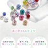 18G16G14G12Gネジ式軟骨ピアス用パーツリッチコーティングパヴェキャッチボディピアス凛専門店激安
