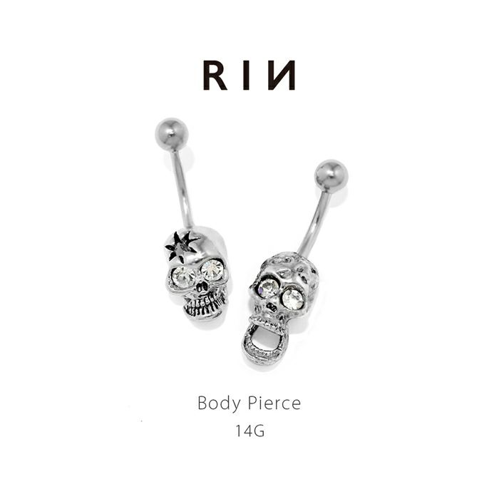 HYDE　へそピ ボディピアス　ヘソピ　スカル HYDE へそピ ボディピアス ヘソピ スカル hyde ボディ ピアス