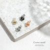 チャーム0158クラウン王冠シンプルカスタマイズボディピアスボディーピアス「BP」「CHA」|ボディピ軟骨ピアスピアスチャームパーツピアスパーツ14G16G18G14ゲージ16ゲージ18ゲージバーベルスパイラルスパイラルバーベルラブレットピンクゴールド