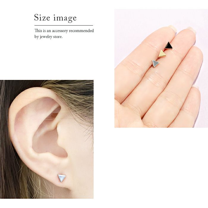 [12G/14G・16G/18G]キャッチ0182トライアングル三角パーツカスタマイズボディピアスボディーピアス軟骨ピアスピアス「BP」「CUS」|14ゲージピアスキャッチボディピサージカルステンレサージカルステンレスラブレットネジ式16ゲージ軟骨用12ゲージ18ゲージ
