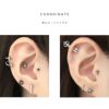 キャッチ12G14G16G18G軟骨ピアスシルバーボールパーツカスタマイズ軟骨ピアス16g14gスタイリッシュユニセックスメンズボディピアスピアスボディーピアスボディピカスタマイズ「BP」「CUS」|16ゲージ14ゲージ軟骨用12ゲージ18ゲージ「colsv」