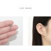 軟骨ピアス クラウン スターチャーム ゆらゆら 揺れる 金アレ ストレートバーベル ボディピアス