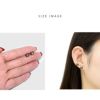 軟骨ピアス かに 蟹 クラブ ポップ かわいい オレンジ グリーン ストレートバーベル ボディピアス