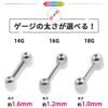 ジュエルフラワーキャッチ＋シルバーストレートバーベルのセットボディピアス花軟骨ピアス14G16G18Gサージカルステンレス耳たぶへリックス「BP」「NAN」「SA」
