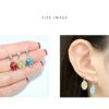 軟骨ピアス 十字架 メダル クロス スタイリッシュ ストレートバーベル ボディピアス