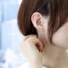 バタフライ蝶々ジュエルボディピアスかわいいチャーム軟骨ピアス16G軟骨チャーム付0164専門店凛RIN激安レディースアクセサリーストレートバーベルサージカルステンレス