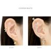 軟骨ピアス 16G 14G 18G 十字架 チャーム パーツ 上品 揺れる 大人 キレイめ ヘリックス かわいいボディピアス クロス 14ゲージ 16ゲージ 18ゲージ 耳 キュービックジルコニア