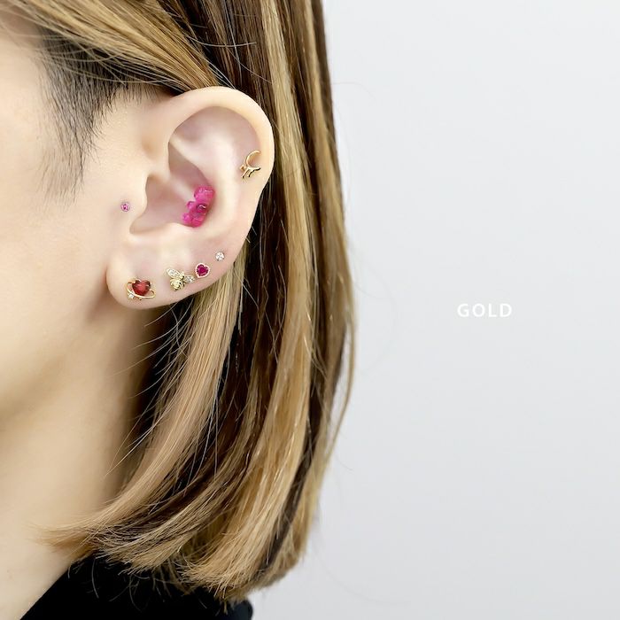 人気⭐️ピアス 箱あり 楽天市場】ボディピアス 16G 軟骨ピアス つけっぱなし ヘリックス