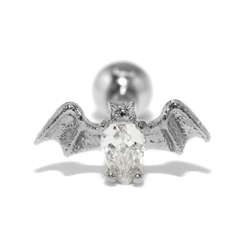 ハロウィン値下げ中★ハロウィン♡おばけ風鈴猫ピアス 楽天市場】【全品送料無料】 軟骨ピアス 16G ボディピアス