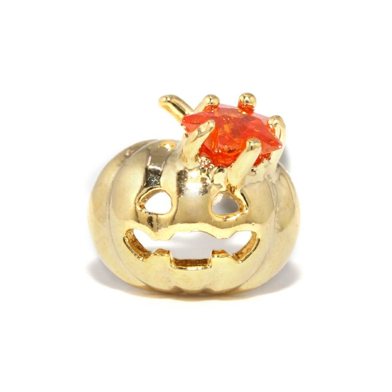 軟骨ピアス パンプキン ゴールド