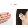 軟骨ピアス コブラ 蛇 スネーク スタイリッシュ ストレートバーベル ボディピアス