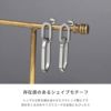 軟骨ピアス 金属アレルギー対応 シェイプ 揺れる ラウンド オーバル ヘキサゴン ストレートバーベル ボディピアス