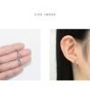 軟骨ピアス チェーン 鎖  クリップチェーン クール ストレートバーベル ボディピアス