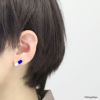 14G軟骨ピアス14ゲージボディピアスロングストレートバーベルピンクゴールドインダストリアルボディピボディーピアスボディピピアスブラックロングバーベル「BP」