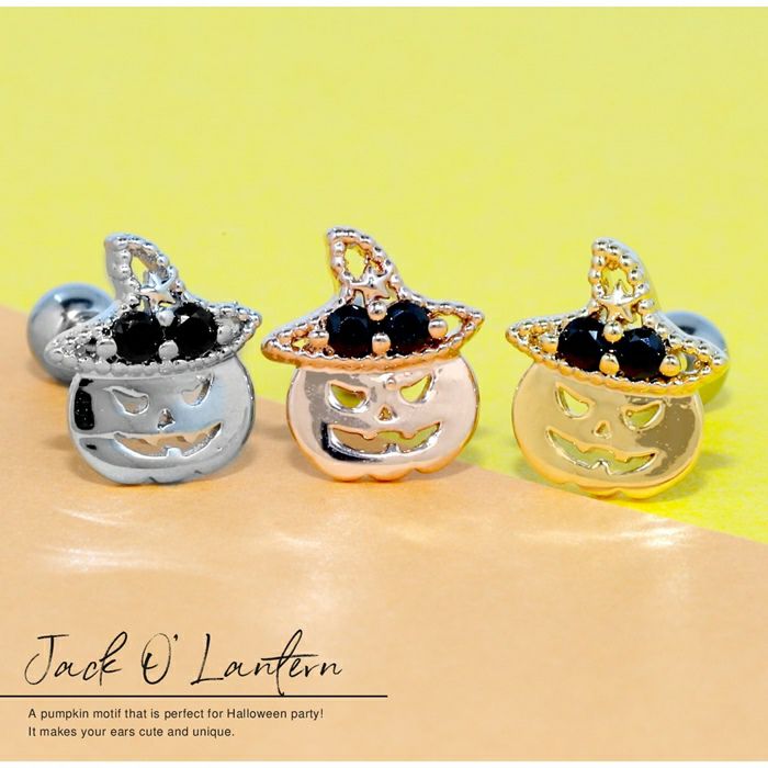 3タイプハロウィンピアス｜ボディピアス凛【公式】