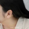 イヤーカフボディピアスジュエルピアスインダストリアル片耳用サージカルステンレス耳