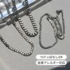 ネックレスオールチタン製シンプルチェーン喜平チェーンアクセサリー