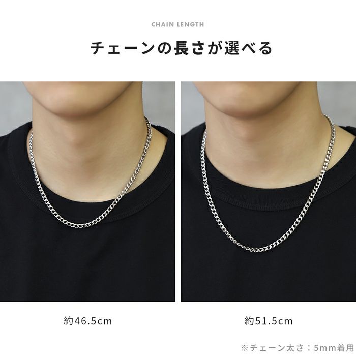 ネックレスオールチタン製シンプルチェーン喜平チェーンアクセサリー