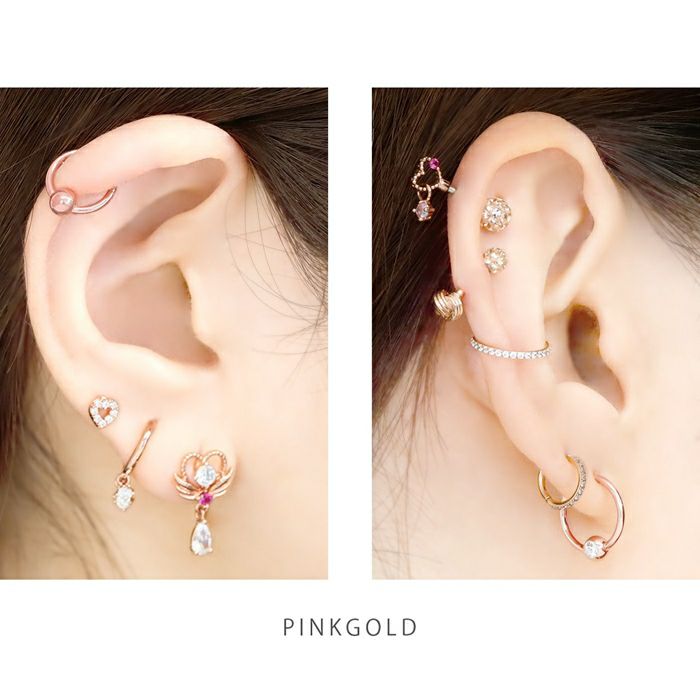 p197a【AAAA品質✧】フラミンゴピアス ピンクゴールド 高級