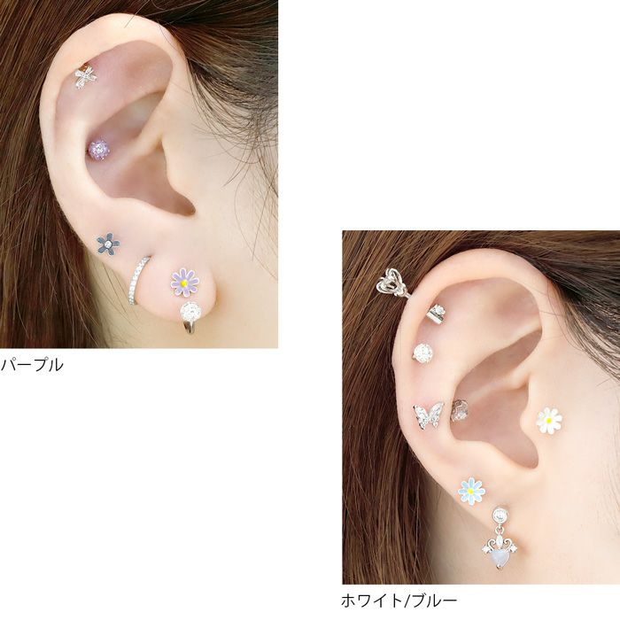 マーガレットピアスの通販｜【ボディピアス 凛】公式