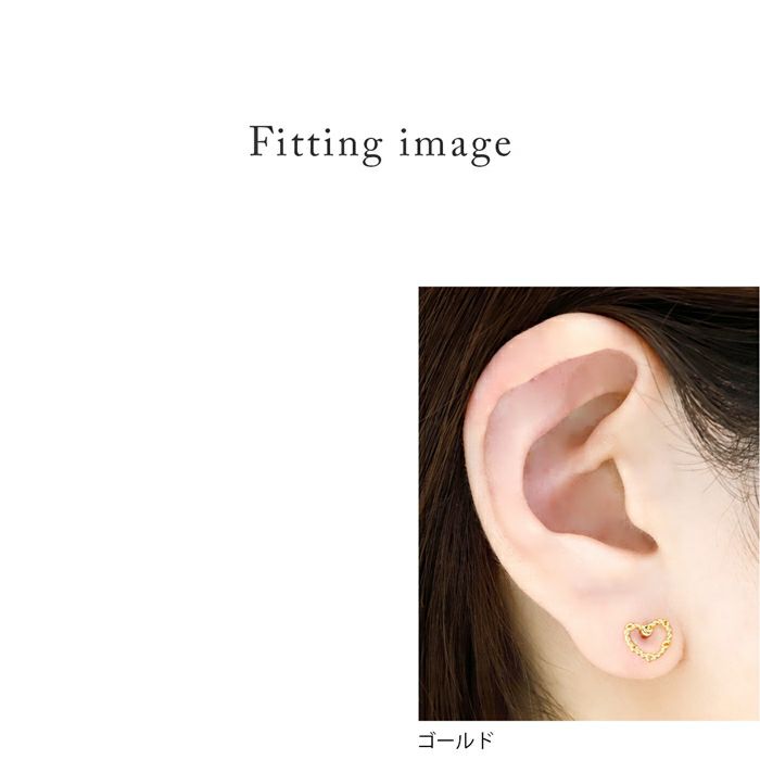 14K SLC刻印 ゴールド ツイストデザイン ピアス CN210322___1.jpg?crop=center&