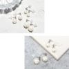 ピアスパール上品樹脂ポストシリコンキャッチ金属アレルギー対応ニッケルフリーセレモニーフォーマルアクセサリー両耳用2個売りペア