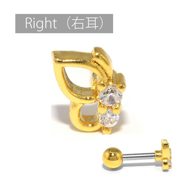 lkサロンバタフライミニ（片耳）左ピアス 高 品質ファッション - lkサロンバタフライミニ（片耳）左ピアス