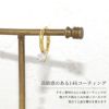 軟骨ピアスジュエルワンタッチリングピアスフープピアス18ゲージ