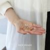 ピアスフープピアス金属アレルギーニッケルフリー18kコーティングキャッチレスリングピアスレディースシルバーゴールドワンタッチピアスおしゃれかわいいシンプル上品きれいめ小さめ大きめ耳たぶhoopピアス【両耳用・2個売り】