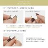 ファッションピアスリングピアスワンタッチセグメントアレルギーフリーフープピアス