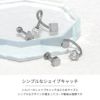 キャッチシェイプまるさんかくしかくろっかくシンプルサージカルステンレスアレンジパーツカスタマイズピアス14ゲージ16ゲージ18ゲージ12ゲージ