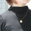 ネックレス喜平キヘイチェーンメダルコインペンダントボールチェーン