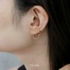 イヤーカフこなれ感のある人気のイヤリングレディースアクセサリーパールチェーン付きかわいいボディピアス専門店凛RIN激安