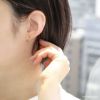 ピアス18Kコーティングボール球輪リングフープピアス