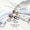 ボディピアスリングカスタマイズアンティークチャームツイストレリーフ輪シルバーゴールドringアレンジパーツ14G16G18Gゲージ軟骨ピアス