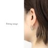 ボディピアスリングカスタマイズアンティークチャームツイストレリーフ輪シルバーゴールドringアレンジパーツ14G16G18Gゲージ軟骨ピアス
