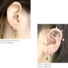 ボディピアスリングカスタマイズアンティークチャームツイストレリーフ輪シルバーゴールドringアレンジパーツ14G16G18Gゲージ軟骨ピアス