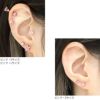 軟骨ピアスボディピアスフラワー花ジュエル可愛いピンクブルーキュービックジルコニアストレートバーベル16G16ゲージジューンブライド綺麗キラキラcubiczirconia