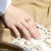 指輪リングキレイシンプルクロス華奢サイズ調整オープン16金オープンリングアクセサリー