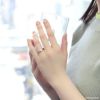指輪リングシンプルパール一粒大人可愛い上品オープンリングアクセサリー