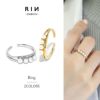 指輪リングシンプルパール4連デザインリング大人可愛い上品オープンリングアクセサリー