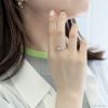 指輪リングシンプルパール4連デザインリング大人可愛い上品オープンリングアクセサリー